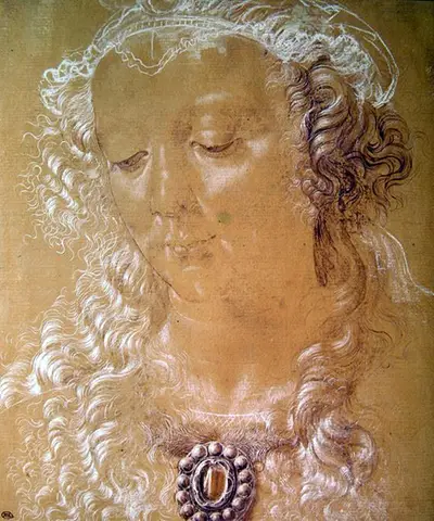 Portrait of Isabella d'Este Andrea del Verrocchio